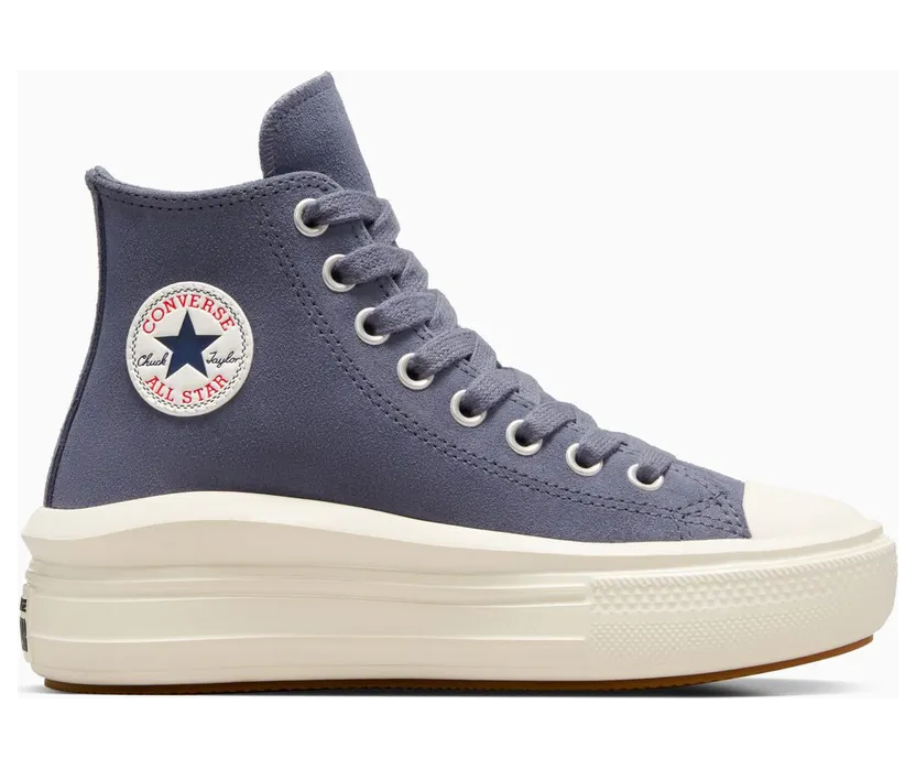 Converse Chuck Taylor All Star Move Platform Suede Lavender Ash/Egret (A12471C)