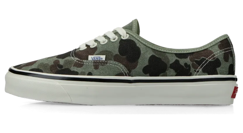 Vans Authentic Duck Camo Green