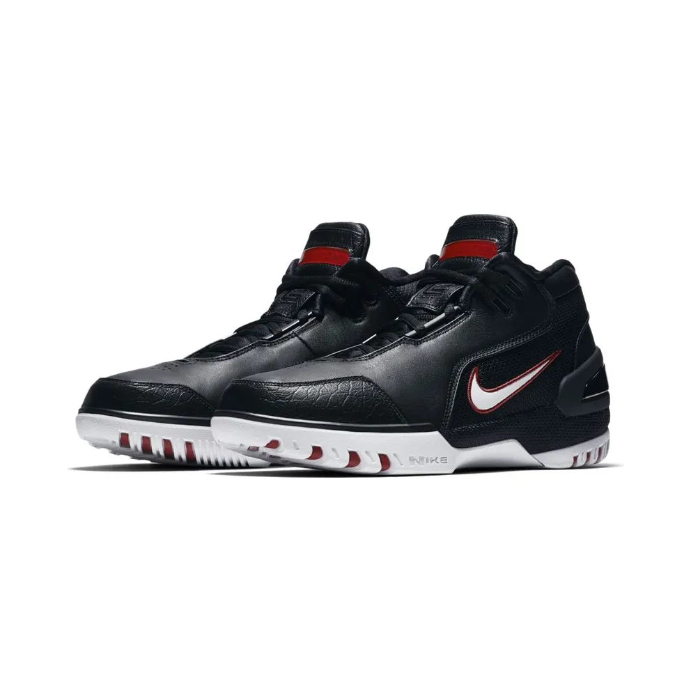 Nike Air Zoom Generation Black White Retro Black/White-Varsity Crimson (AJ4204-001)