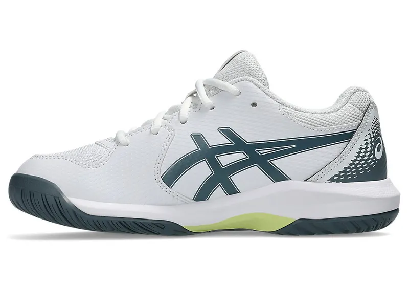 ASICS GEL-DEDICATE 8 GS “White / Ironclad” (1044A077-108)