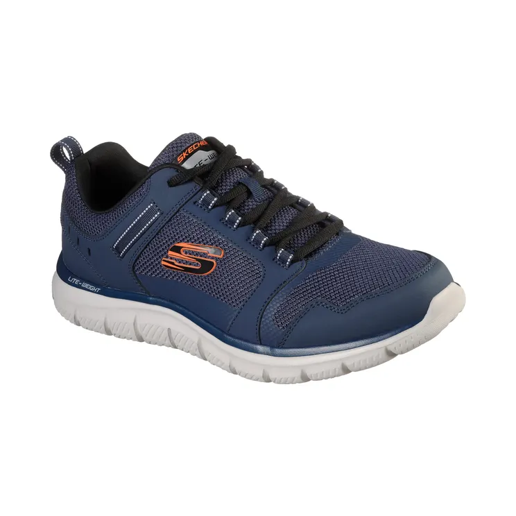 Skechers Track – Knockhill “Navy / Orange” (232001NVOR)