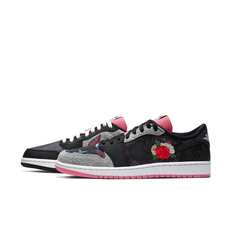 Jordan 1 Retro Low Chinese New Year (2020) Multi-Color/Black-White (CW0418-006)
