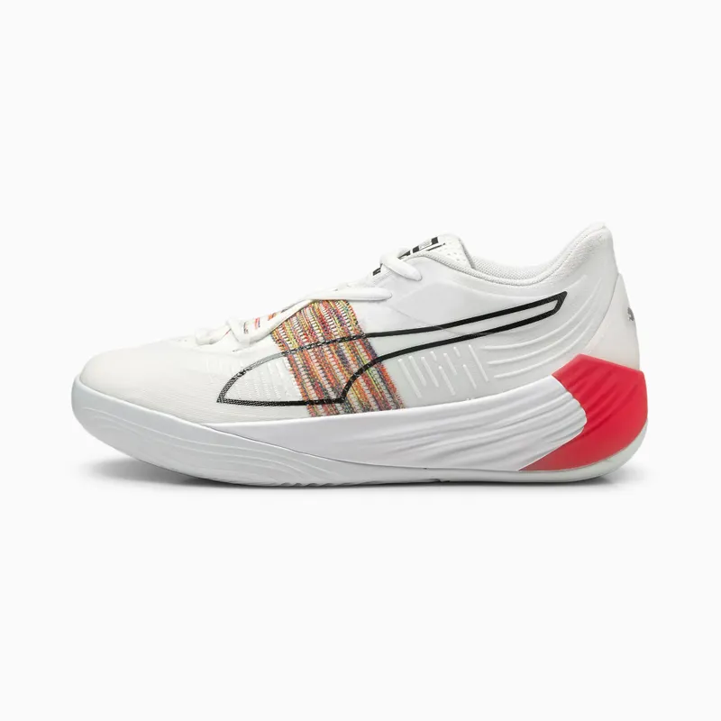 Puma Fusion Nitro Spectra Basketball Shoes White (195684-01)