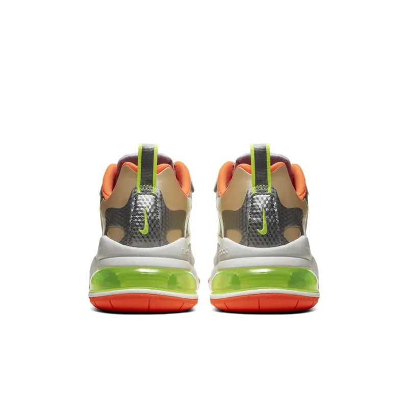 Nike Air Max 270 React Desert Ore Volt Orange (W) White/Platinum-Volt-Desert Ore-Orange (CQ0210-101)