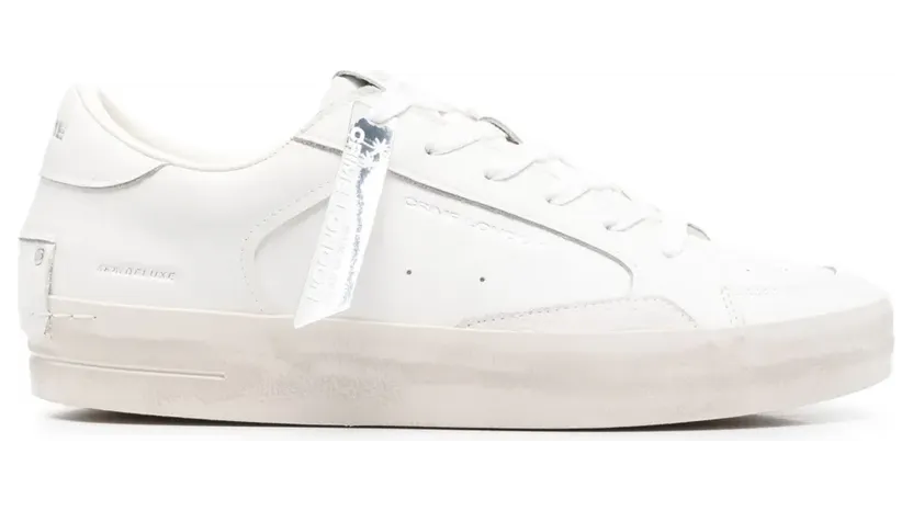 Crime London Skate Deluxe Sneakers – Weiß (16103PP5B)