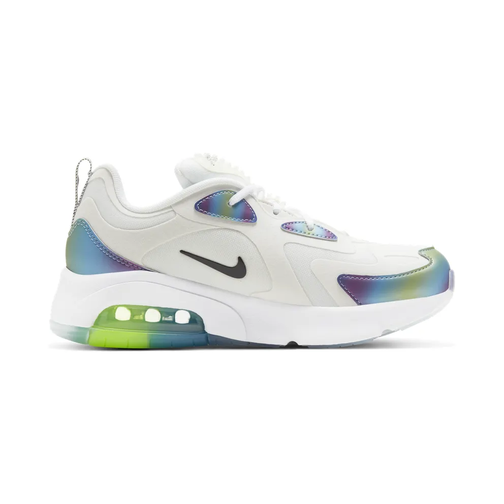 Nike Air Max 200 Bubble Pack White (GS) Summit White/Platinum Tint-White-Black (CT9632-100)