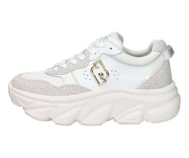 LIU JO Steffy 01 sneakers met logoplakkaat – Blauw (BA6025PX825)