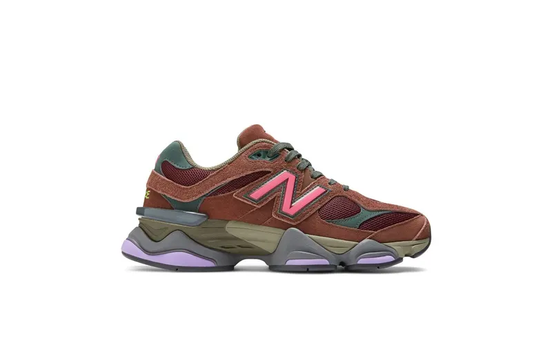 New Balance 9060 “Rich Oak / Burgundy” (U9060BUR)