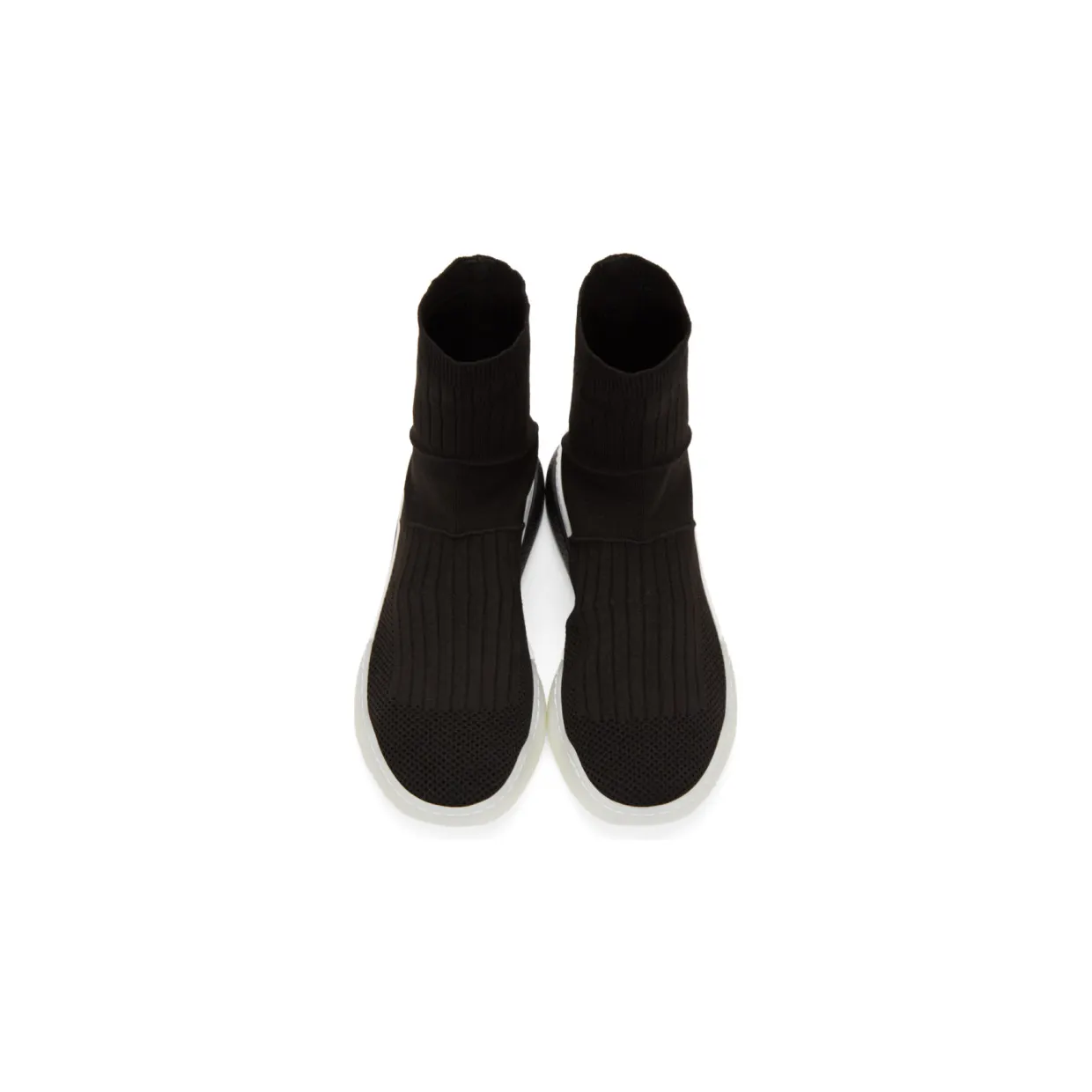 Stella McCartney Black Loop Sock Sneakers (531760 W1IW1) (4)