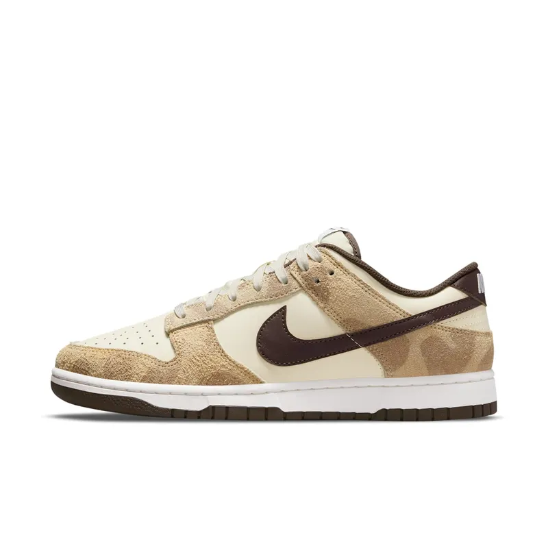 Nike Dunk Low Retro PRM Animal Pack Giraffe – “Beach / Baroque Brown-canvas-sail” (DH7913-200)