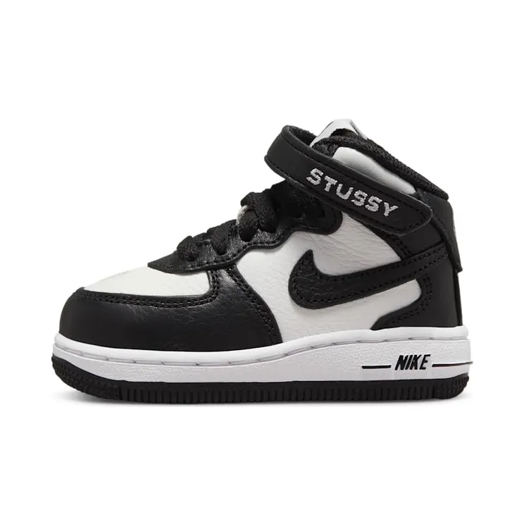 Stussy x Nike Air Force 1 Mid TD “Black / White” (DN4160-002)