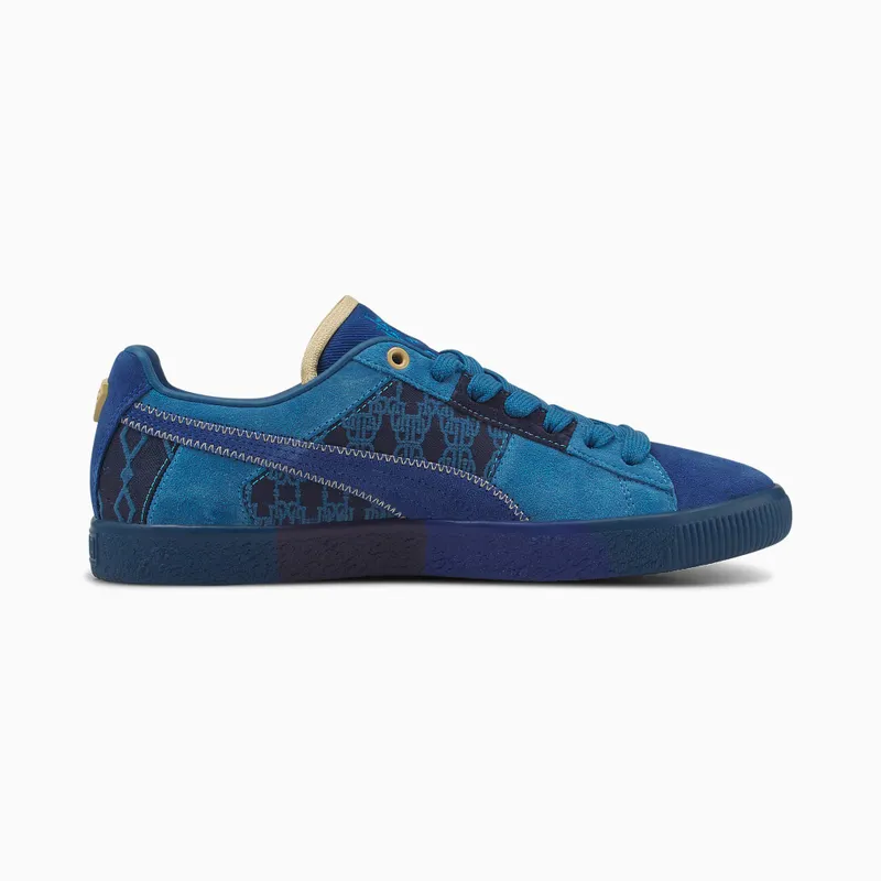 Puma x DAPPER DAN Clyde Pre-Game Runway Blue (392082-01)