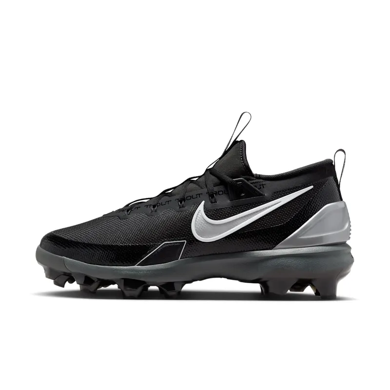 Nike Force Trout 9 Elite MCS “Black Silver” (FZ0884-001)