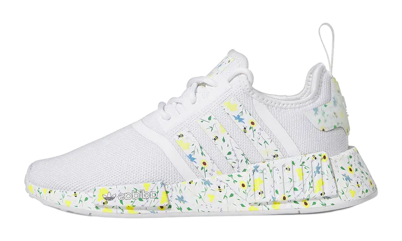 Adidas NMD R1 GS “Cloud White / Multicolor” (IG7296)