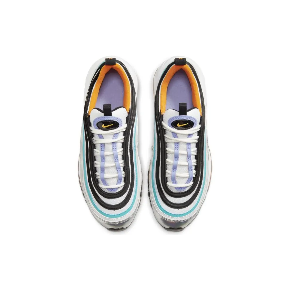 Nike Air Max 97 DTN Metallic Silver (GS) Metallic Silver/White/Black (CW0989-001)