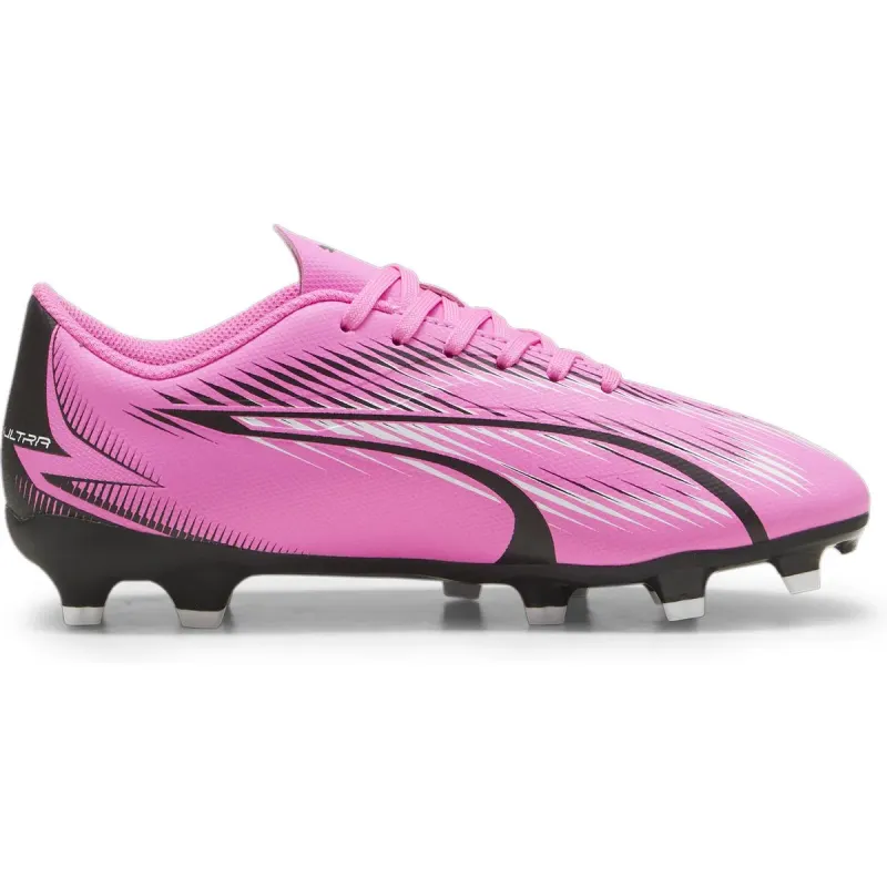 Puma Ultra Play FG/AG Junior Kids Nockenschuhe, Pink, Größe 28 (107775)