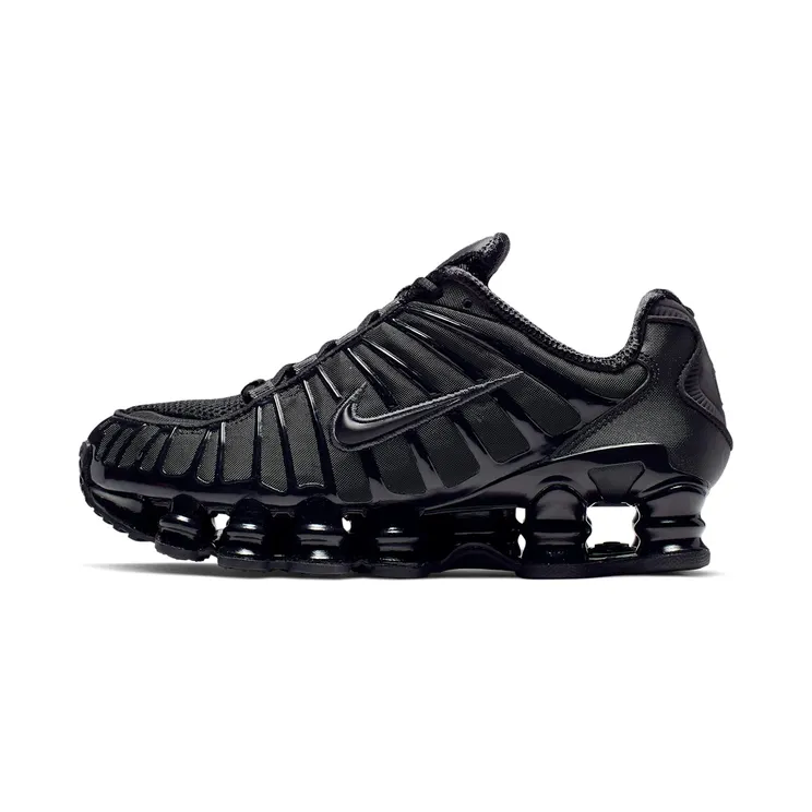 Nike Shox TL Black Metallic Hematite (W) “Black / Metallic Hematite / Max Orange” (AR3566-002)