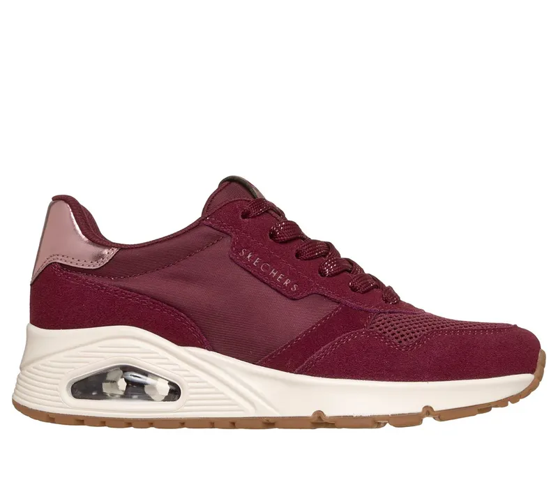 Skechers UNO – Vintage Air Sneaker Bordeauxrood