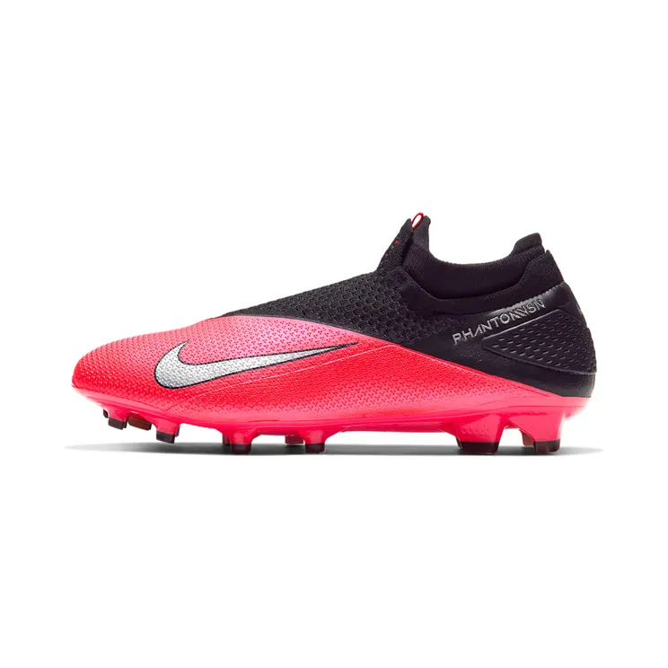 Nike Phantom Vision 2 Elite FG “Laser Crimson / Black / Metallic Silver” (CD4161-606)