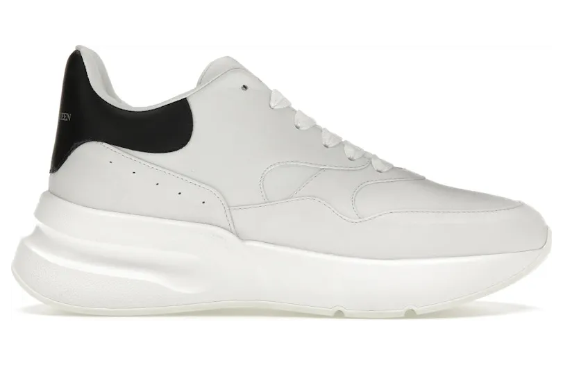 Alexander McQueen Oversized Runner Optic White Black