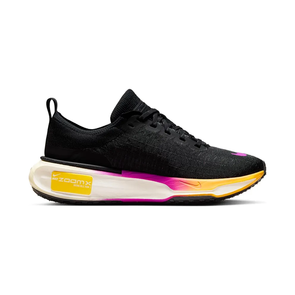 Nike ZoomX Invincible Run 3 Black Hyper Violet Laser Orange (DR2660-006)