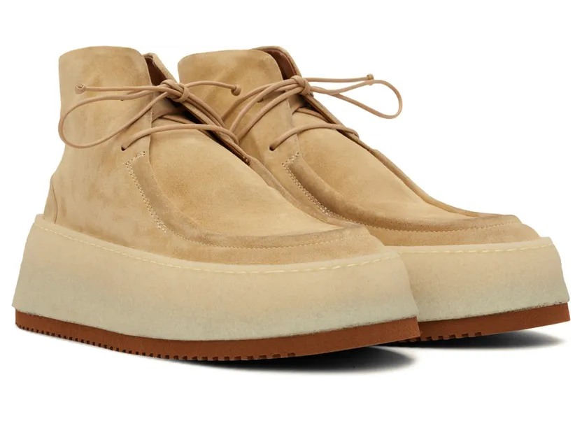 Marsèll Beige Parapana High-Top Sneakers (MM4328 141337H330) (4)