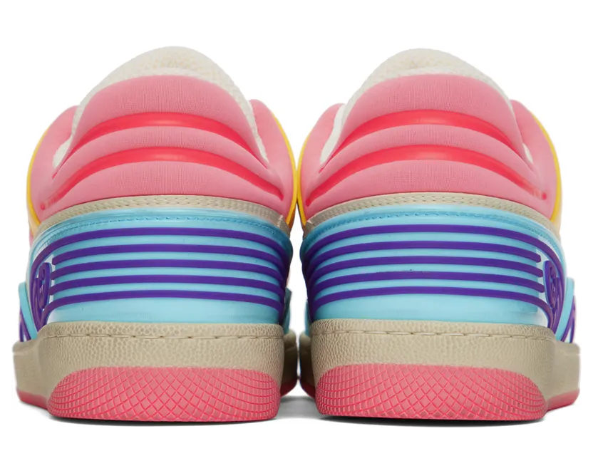 Gucci Multicolor Basket Sneakers (700291 2SHW0) (2)