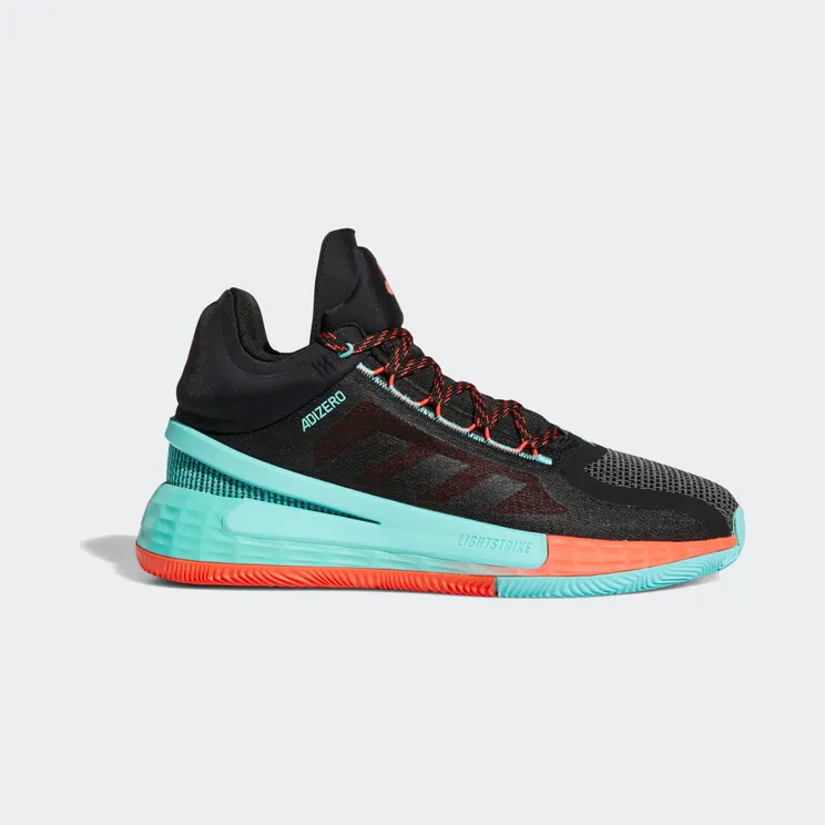 adidas D Rose 11 Core Black / Bright Red / Acid Mint (FZ4407)