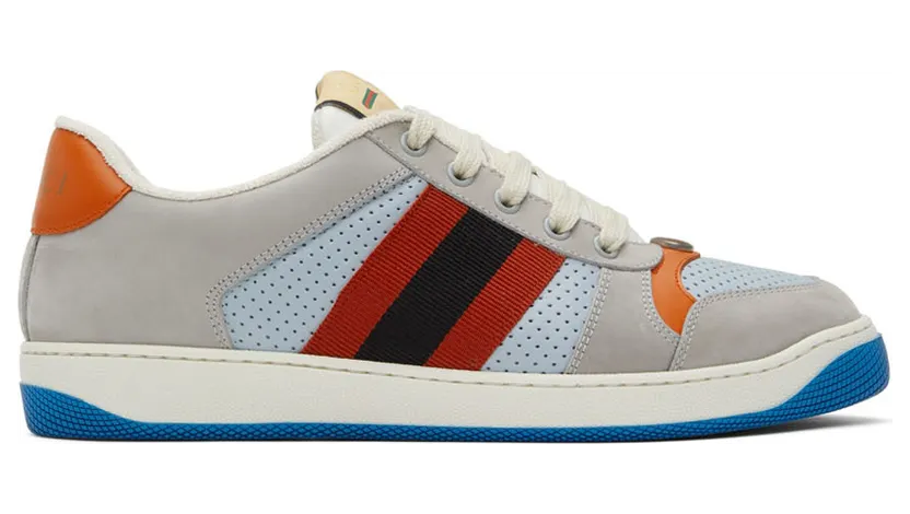 Gucci Gray Screener Sneakers (708296 0YIA0)