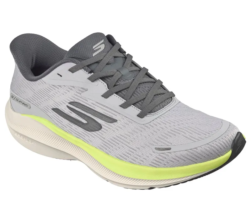 Skechers Slip-ins: Aero Pulse Sneaker Grey/Limoen