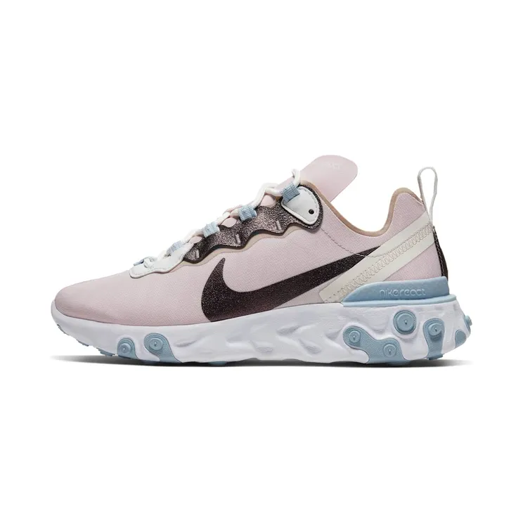 Nike React Element 55 SE ‘Barely Rose’ “Barely Rose / Summit White / Light Armoury Blue / Fossil Stone” (CN3591-600)