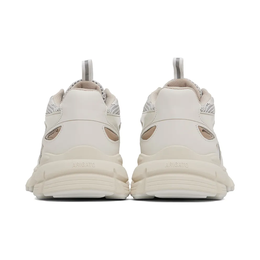 Axel Arigato White & Taupe Marathon Runner (F0158042)