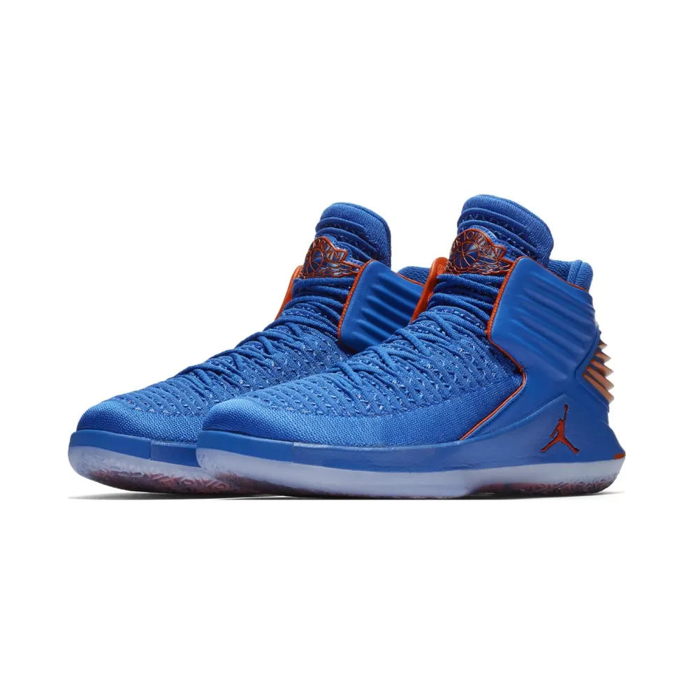 Jordan XXXII Russell Westbrook OKC Photo Blue/Team Orange-Metallic Silver (AA1253-400)