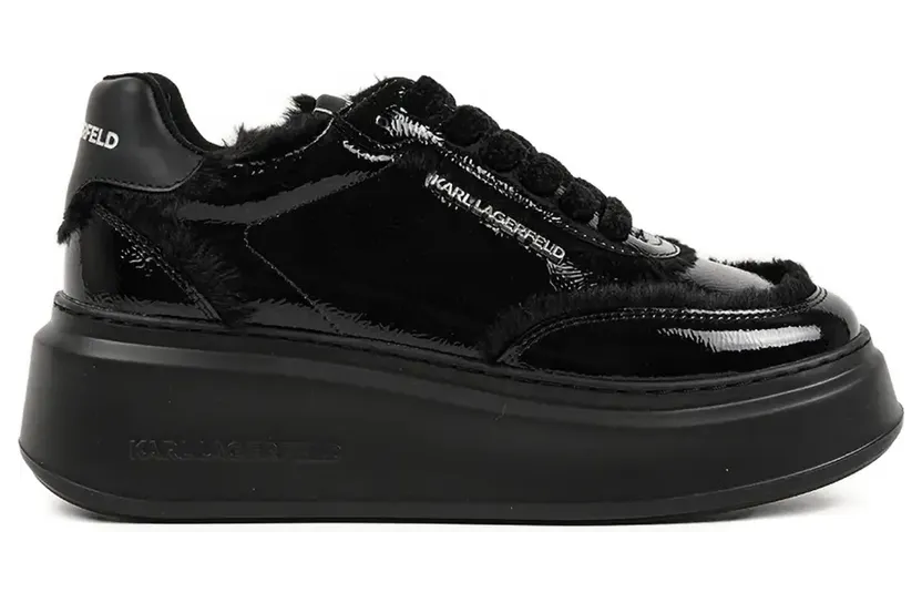Karl Lagerfeld mit Plateausohle “Black” (KL63509)