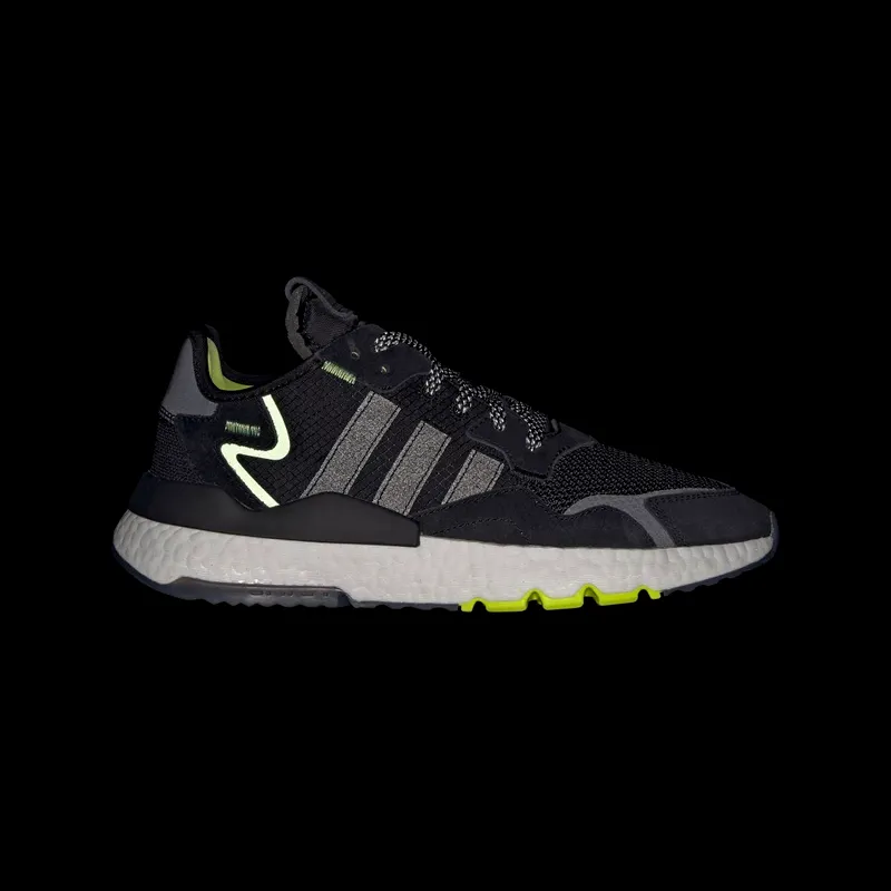 Adidas Nite Jogger ‘Black Solar Yellow’ Core Black/Core Black/Solar Yellow (EG7409)