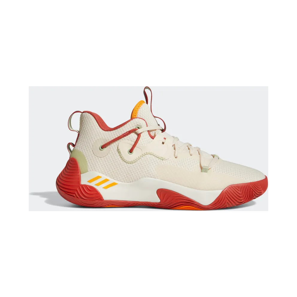 adidas Harden Stepback 3 Basketballschuh Ecru Tint / Altered Amber / Magic Lime (GY6415)