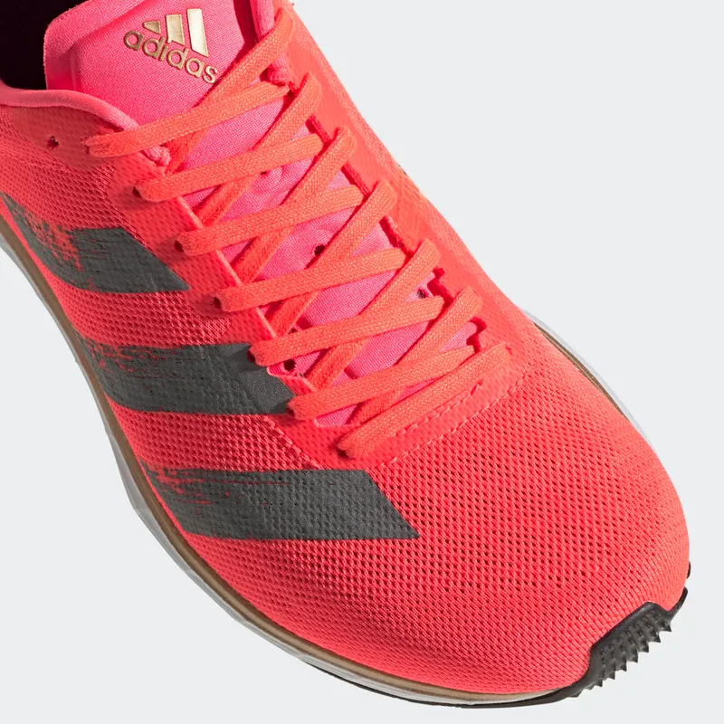 Adidas Adizero Adios 5 ‘Signal Pink Copper’ Signal Pink/Core Black/Copper Metallic (EG4669)
