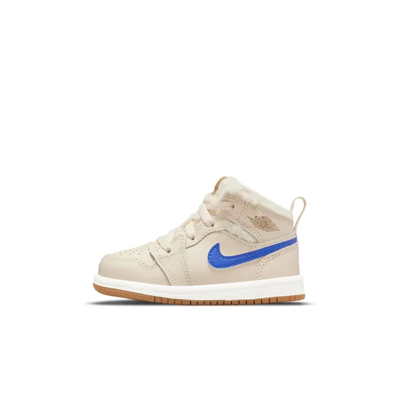 Jordan 1 Mid Fleece Utility Pearl White (TD) (DO2209-264)