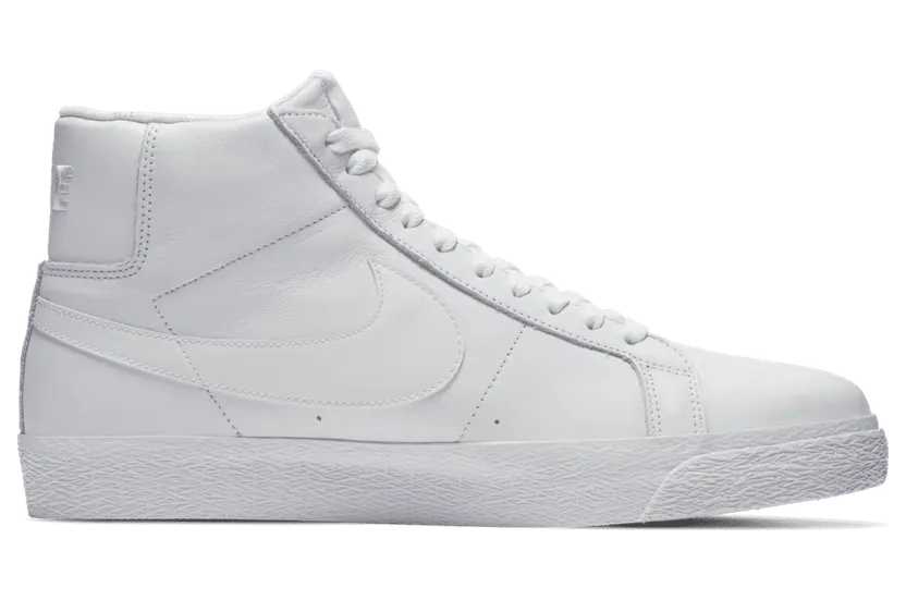 Nike Zoom Blazer Mid SB ‘Triple White’ White/White/White (864349-105)