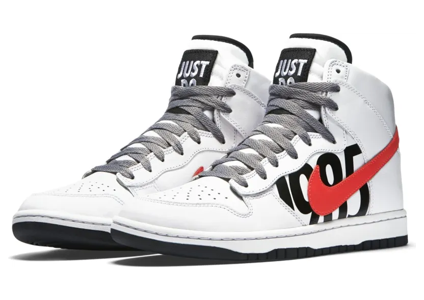 Nike Dunk Lux High Undftd White Infrared (826668-160)