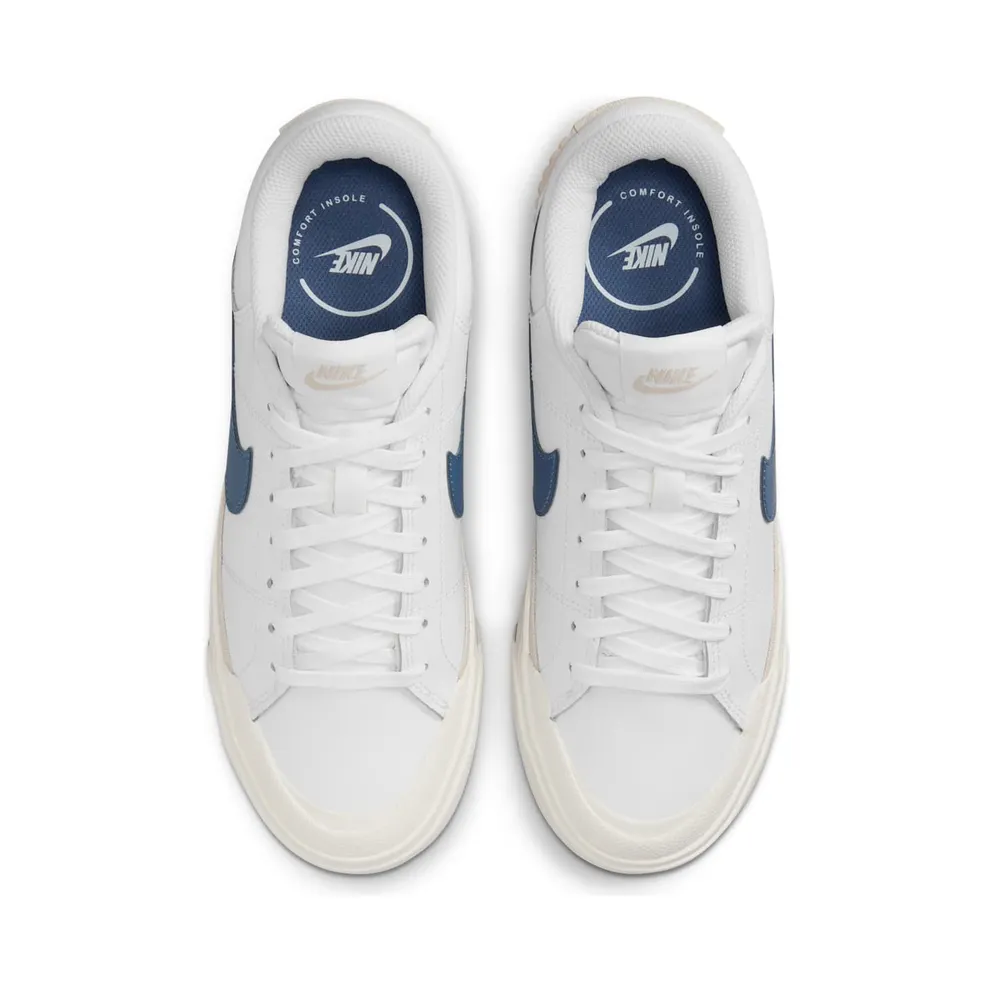 Nike Court Legacy Lift White Diffused Blue (DM7590-104)