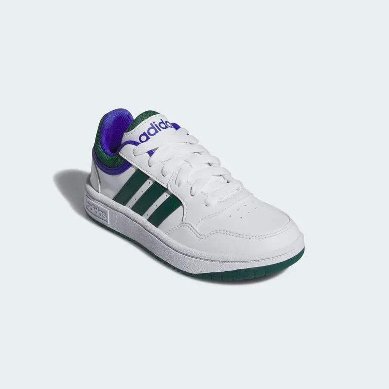 Adidas Hoops Cloud White / Collegiate Green / Lions Blue (IH8012)