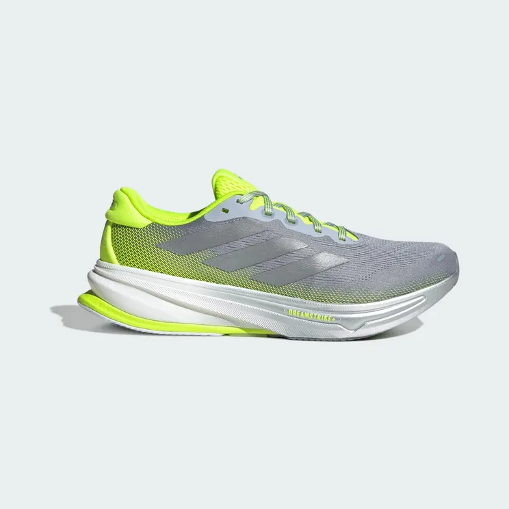 Adidas Supernova Rise 2 Halo Silver / Silver Metallic / Lucid Lemon (JS1888)