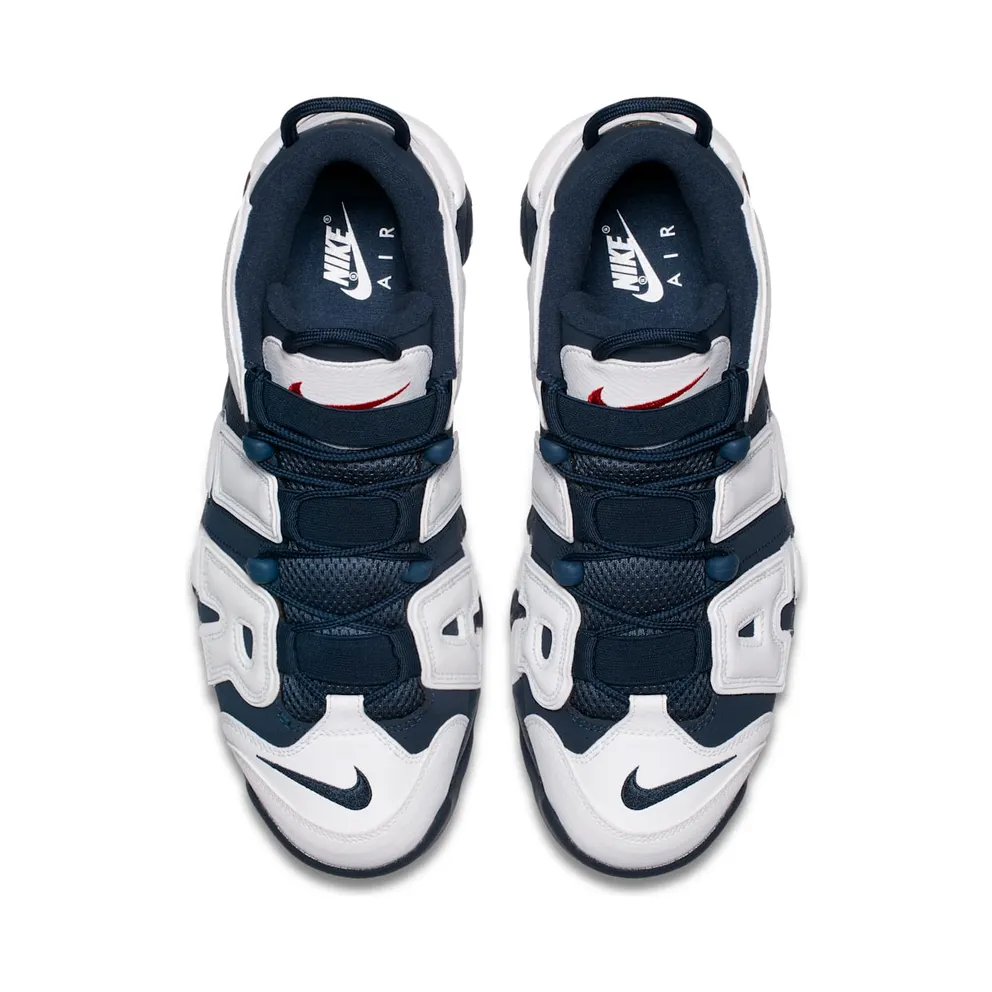 Nike Air More Uptempo Olympic (2020) White/Metallic Gold-University Red-Midnight Navy (414962-104)