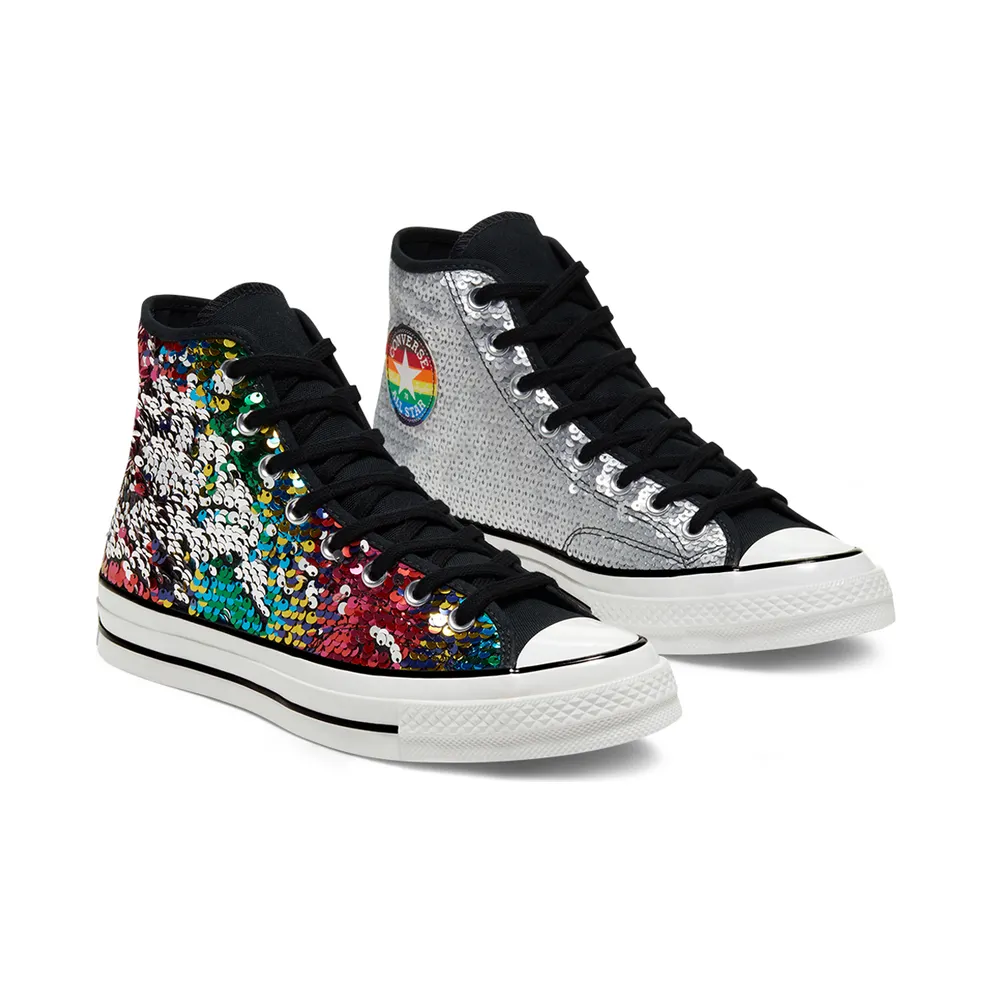 Converse Chuck Taylor All-Star 70s Hi Pride (2020) White/Black-University Red (167755C)