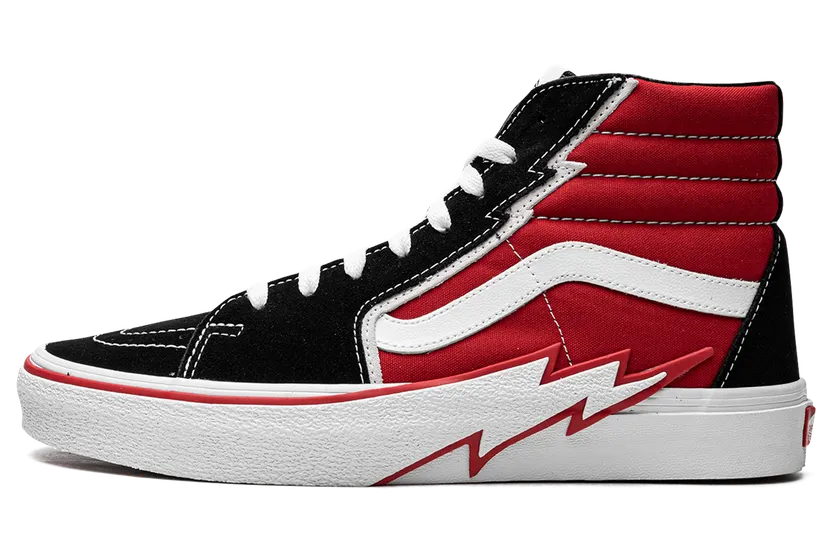 Vans SK8 HI BOLT “Bolt – Black Red” (VN0A5JIV458)