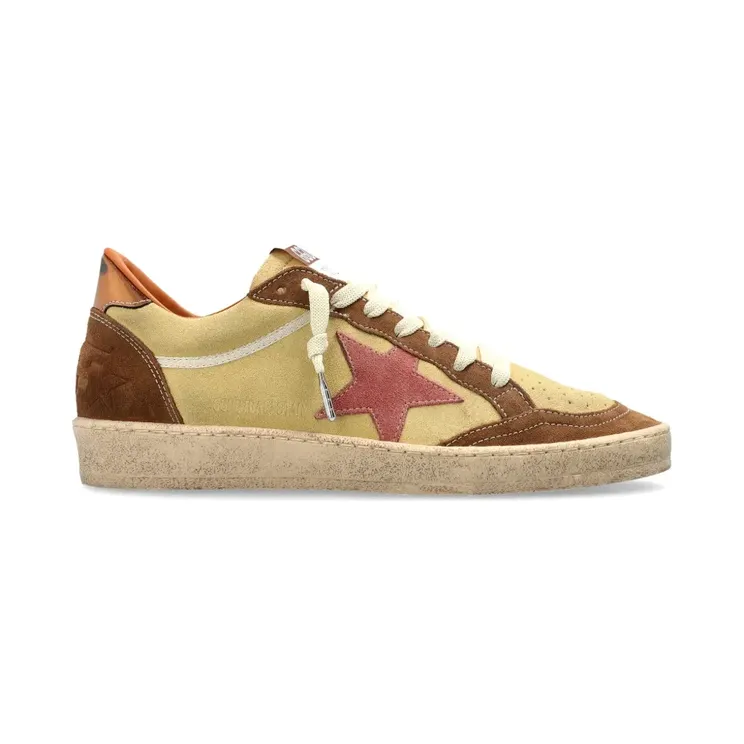 Golden Goose Ball Star sneakers met sterpatch – Beige (GWF00117F008709)