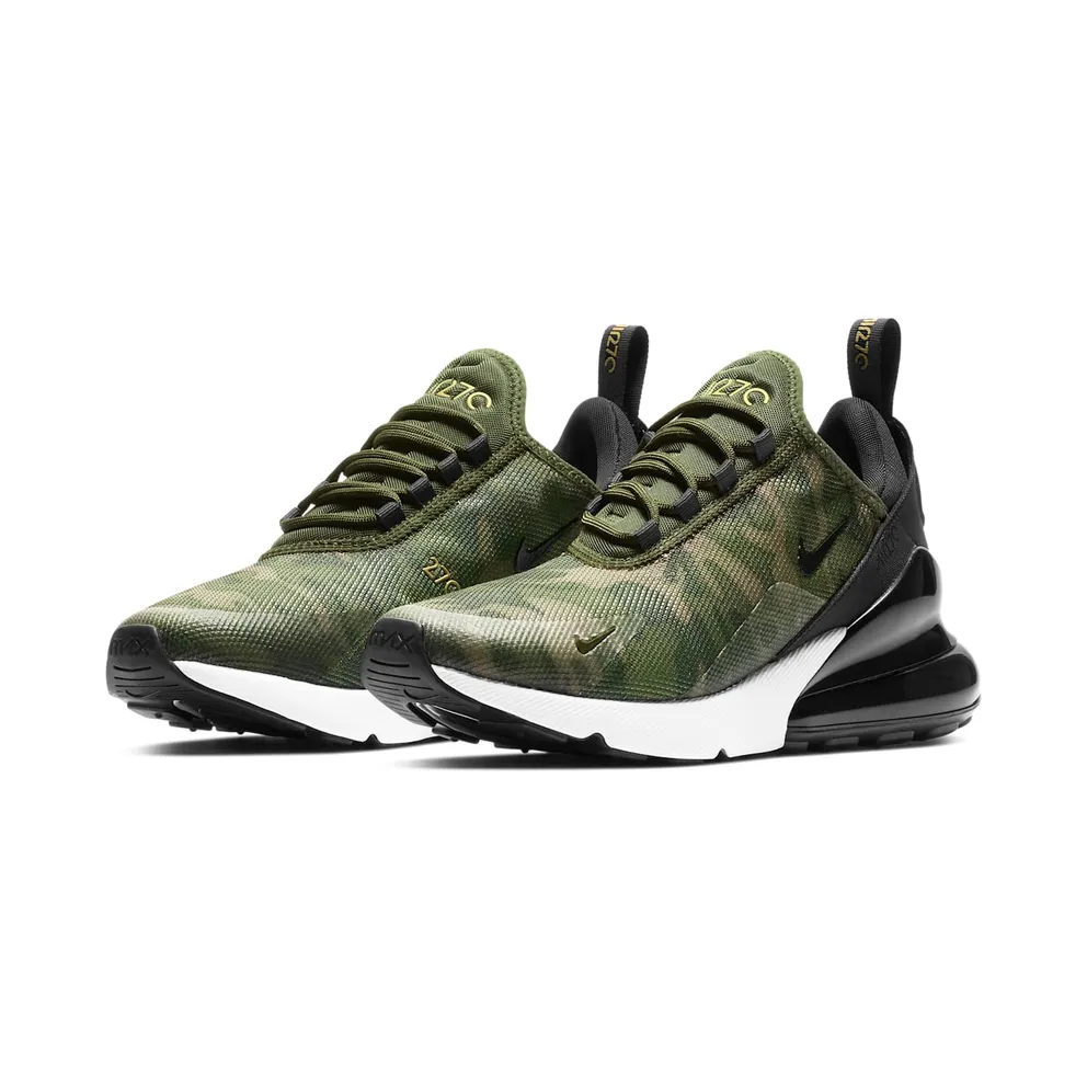 Nike Air Max 270 Camo (W) Oil Grey/Cargo Khaki-Spruce Fog-White (AR0499-003)