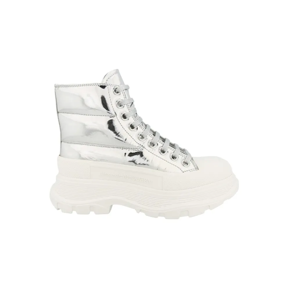 Alexander McQueen Tread Slick Boot Silver (697080W4UR18390)