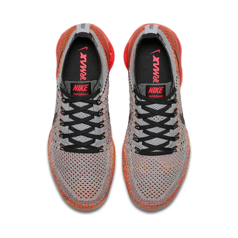 Nike Air VaporMax Wolf Grey Bright Crimson (W) Wolf Grey/Black-Light Crimson (849557-026)